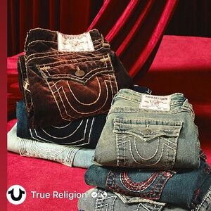 True Religion Dark Blue Kids Denim Jeans